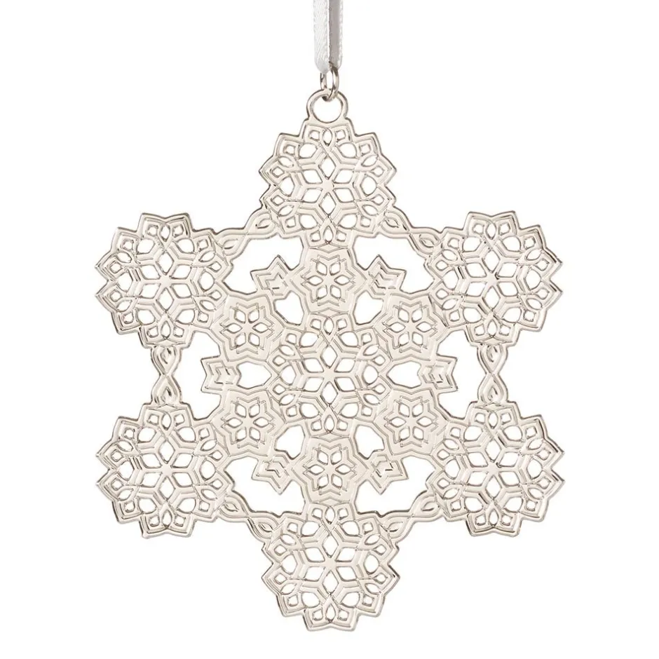 The Met Store Ornaments*2024 Sterling Silver Snowflake Ornament