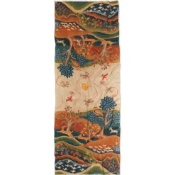 The Met Store Scarves & Wraps*American Folk Art Landscape Oblong Scarf