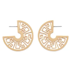 The Met Store Earrings*Ancient Fretwork Earrings
