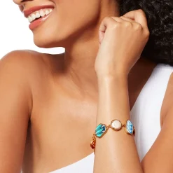 The Met Store Bracelets*Ancient Mixed Motifs Glass Bracelet