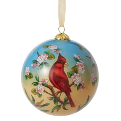 The Met Store Ornaments*Birds of America Hand-Painted Glass Ornament Set