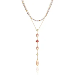 The Met Store Necklaces*Cascading Gems Y-Necklace