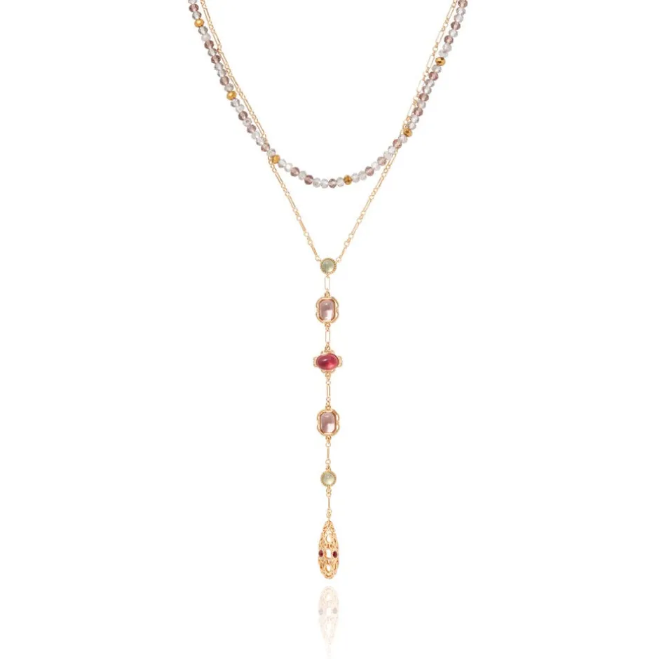 The Met Store Necklaces*Cascading Gems Y-Necklace