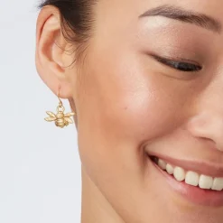 The Met Store Earrings*Chinese Bee Drop Earrings