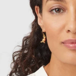 The Met Store Earrings*Chinese Bird Drop Earrings