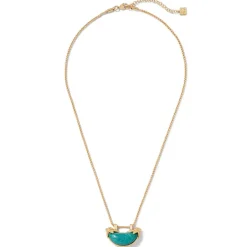 The Met Store Necklaces*Cypriot Jade Crescent Pendant Necklace