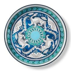 The Met Store Tableware|Decorative Accents*De Morgan Stylized Dragons Lacquer Tray