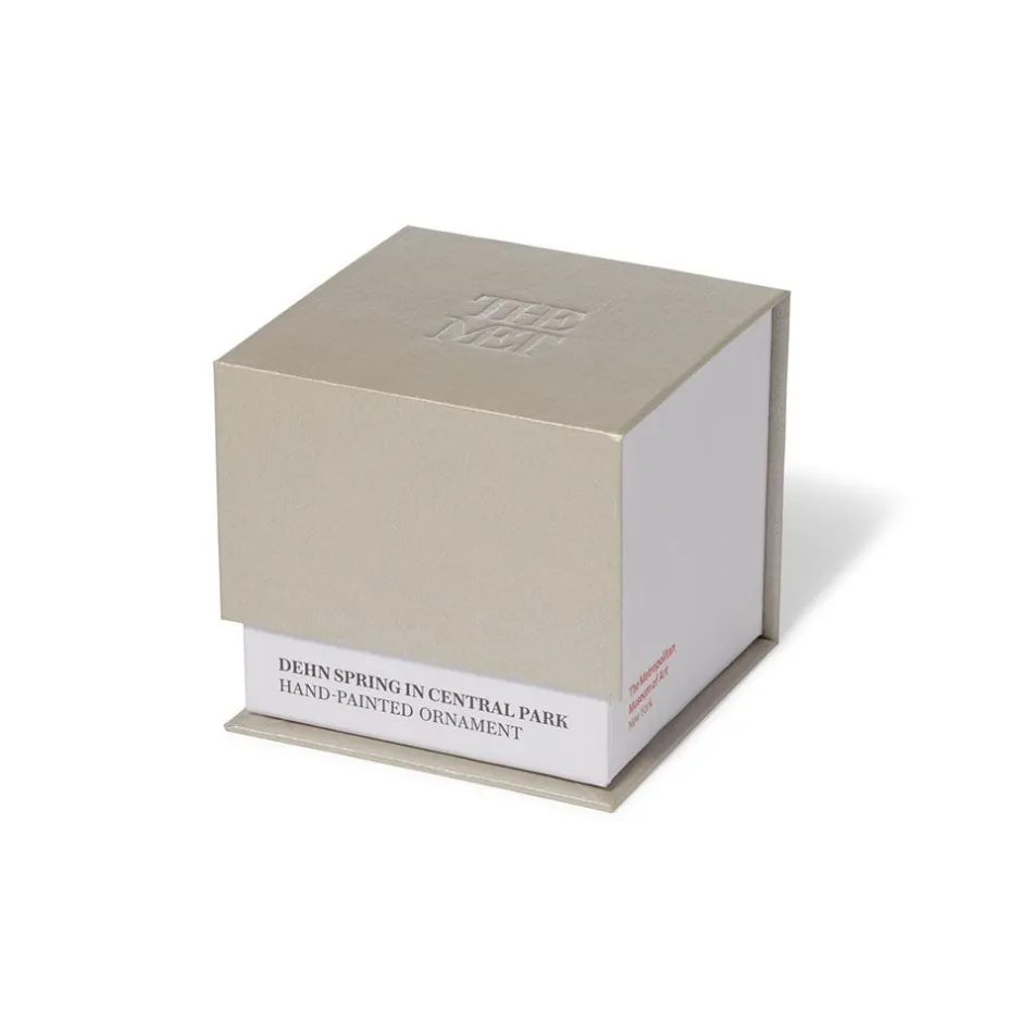 The Met Store Ornaments*Dehn Spring in Central Park Hand-Painted Glass Ornament