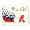 The Met Store Holiday Cards*Earle: Santa and Deer Holiday Cards