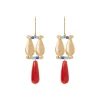 The Met Store Earrings*Egyptian Fringe Drop Earrings