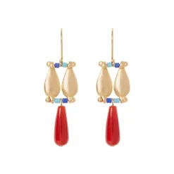 The Met Store Earrings*Egyptian Fringe Drop Earrings