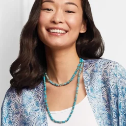 The Met Store Necklaces*Egyptian Hathor Turquoise Long Necklace