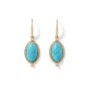 The Met Store Earrings*Egyptian Hathor Turquoise Drop Earrings