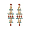 The Met Store Earrings*Egyptian Nefer Amulet Chandelier Earrings