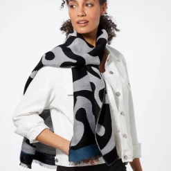 The Met Store Scarves & Wraps*Egyptian Swirled Glass Unisex Oblong Jacquard Scarf