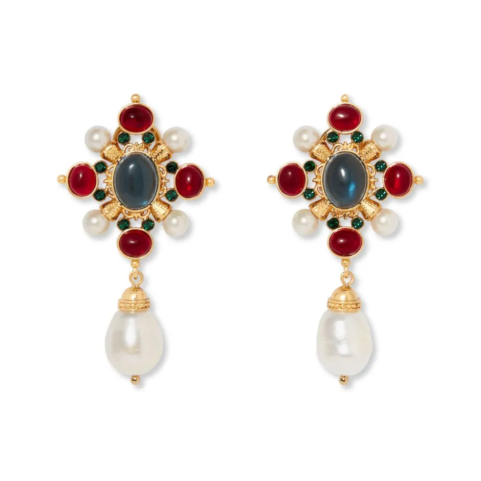 The Met Store Earrings*Ellen Jeweled Earrings