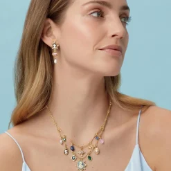 The Met Store Earrings*European Cameo Drop Earrings