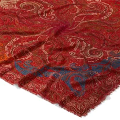 The Met Store Scarves & Wraps*Four Seasons Paisley Square Wool Scarf