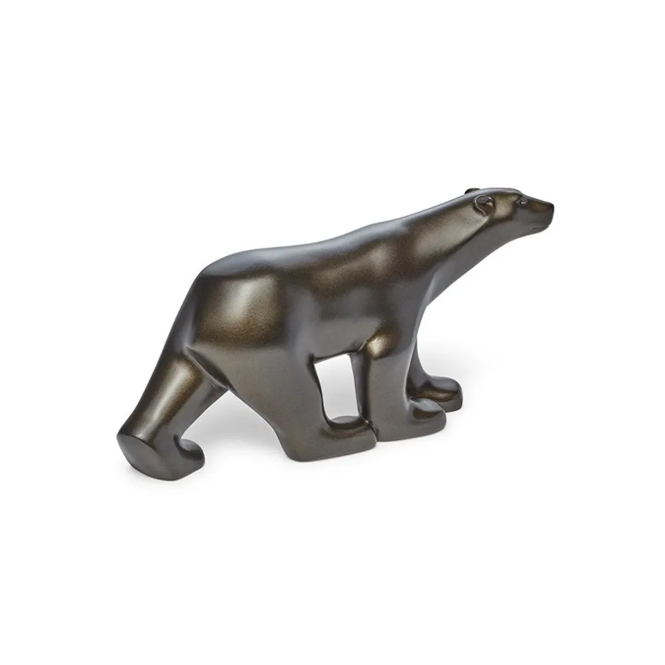 The Met Store Sculpture*François Pompon: Polar Bear Small Black Sculpture
