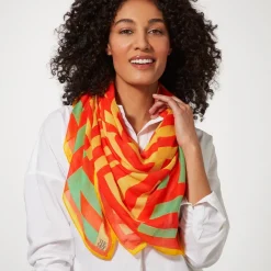 The Met Store Scarves & Wraps*Gee's Bend Kennedy Basket-Weave Oversize Square Scarf