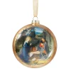The Met Store Ornaments*Gerard David Nativity Scene Glass Disc Ornament