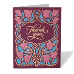 The Met Store Notecards & Correspondence*Gilded Book Covers Thank-You Cards