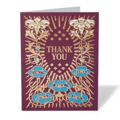 The Met Store Notecards & Correspondence*Gilded Book Covers Thank-You Cards
