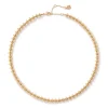 The Met Store Necklaces*Golden Disc Necklace
