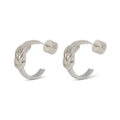 The Met Store Earrings*Herakles Knot Hoop Earrings