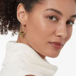 The Met Store Earrings*Holly Berry Jade Drop Earrings