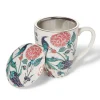 The Met Store Tableware*Iznik Garden Covered Mug with Tea Infuser