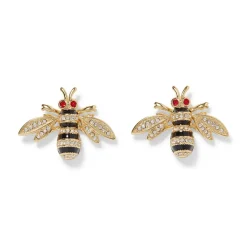 The Met Store Earrings*Jeweled Bee Stud Earrings