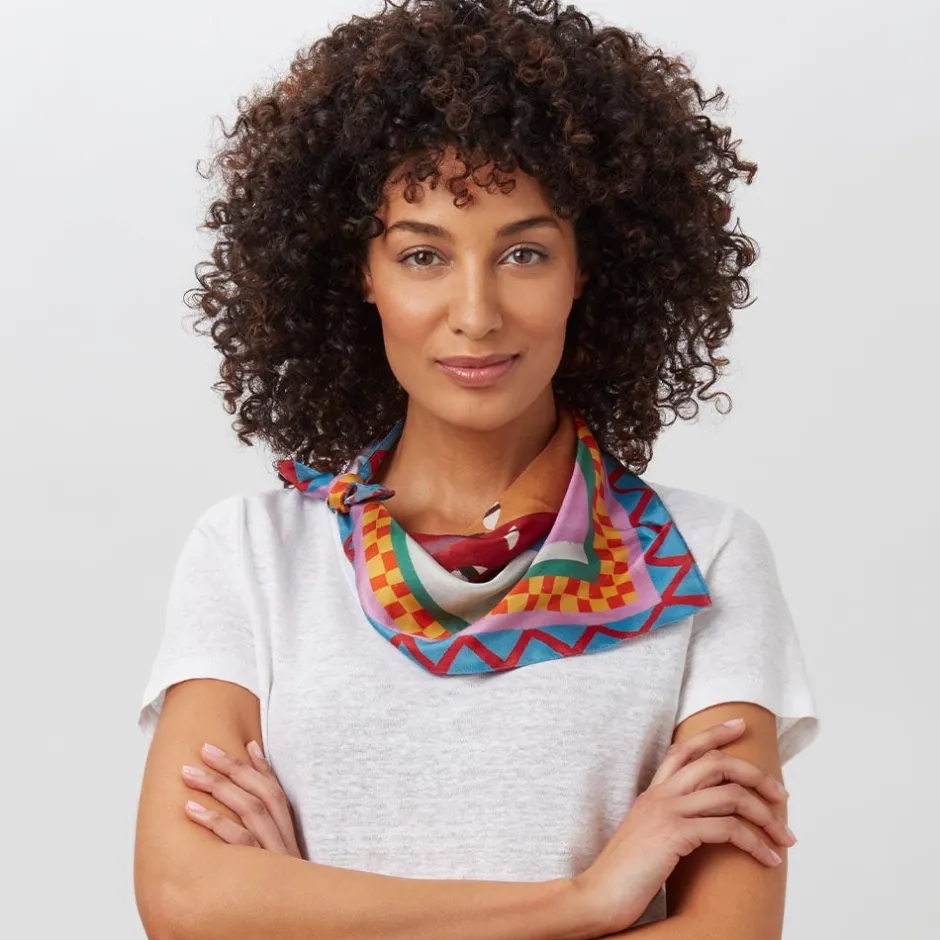 The Met Store Scarves & Wraps*Johnson Three Children Silk Neckerchief