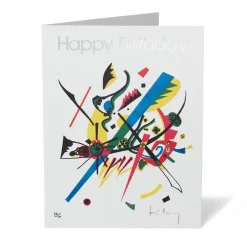 The Met Store Notecards & Correspondence*Kandinsky Small Worlds Happy Birthday Cards