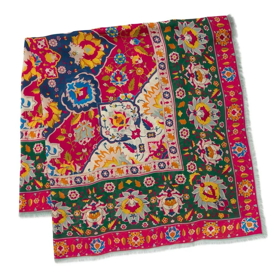 The Met Store Scarves & Wraps*Kashan Carpet Square Scarf