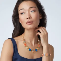 The Met Store Necklaces*Kashan Carpet Statement Collar Necklace