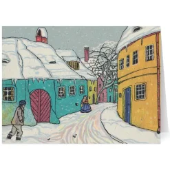 The Met Store Holiday Cards*Krenek: Houses in the Snow Holiday Cards