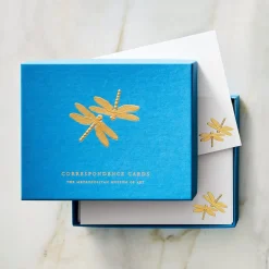 The Met Store Notecards & Correspondence*Louis C. Tiffany Dragonflies Correspondence Cards