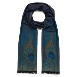 The Met Store Scarves & Wraps*Louis C. Tiffany Peacock Feather Wool-Blend Shawl
