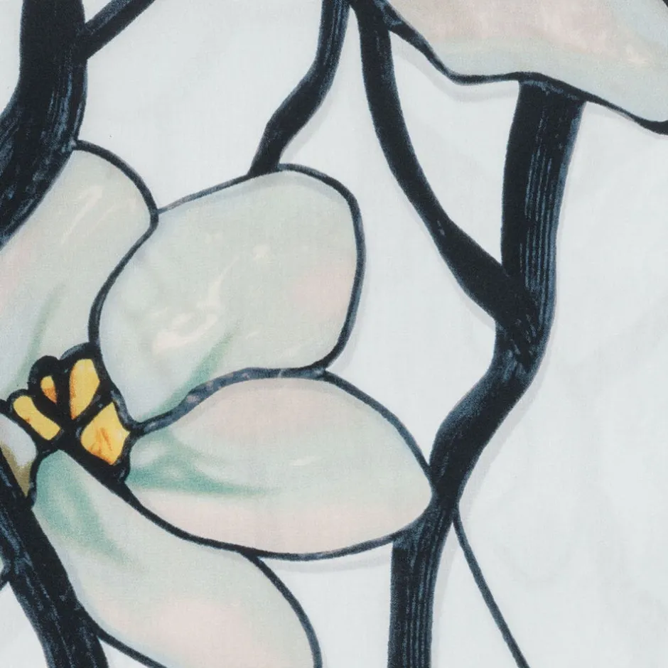 The Met Store Scarves & Wraps*Louis C. Tiffany White Magnolia Oblong Silk Scarf