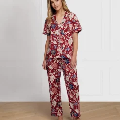 The Met Store Clothing*Lyon Floral Cotton Women's Pajamas