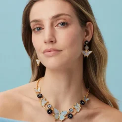 The Met Store Necklaces*Meiji Butterfly Statement Necklace