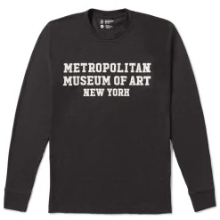 The Met Store Clothing*Met Campus Long-Sleeve Tee White