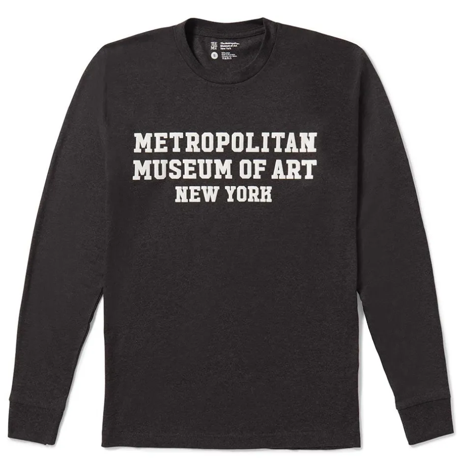 The Met Store Clothing*Met Campus Long-Sleeve Tee White
