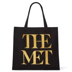 The Met Store Bags*Met Logo Canvas Tote