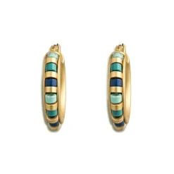 The Met Store Earrings*Middle Kingdom Cylindrical Bead Earrings