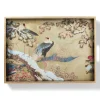The Met Store Tableware|Decorative Accents*Momoyama Cranes and Flowers Lacquer Tray