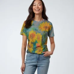 The Met Store Clothing*Monet Sunflowers Women's Tee