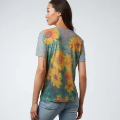 The Met Store Clothing*Monet Sunflowers Women's Tee