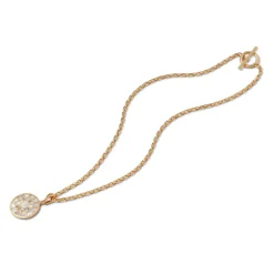 The Met Store Necklaces*Mother-of-Pearl Mosaic T-Bar Pendant Necklace